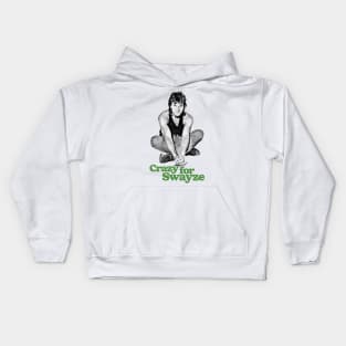 Crazy for Swayze Kids Hoodie